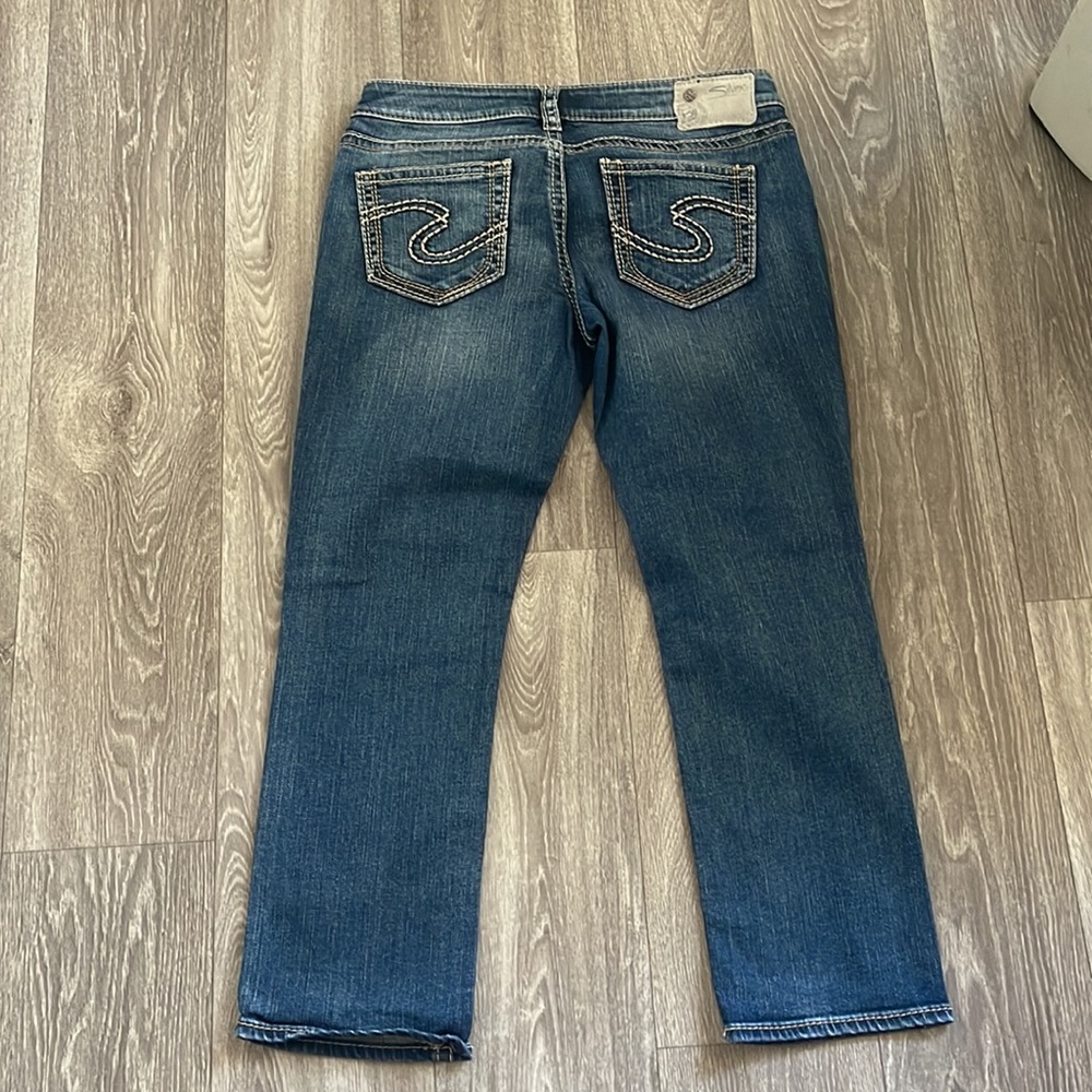 Silver Jean Capri - image 4